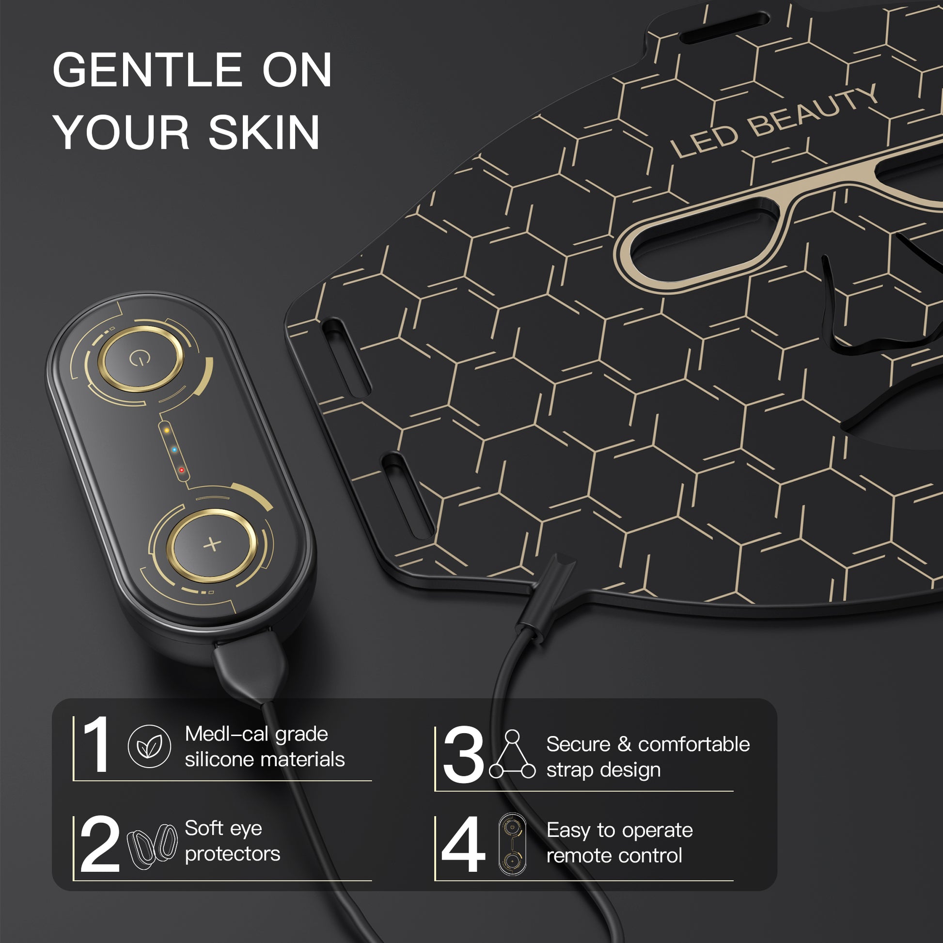 Iborria M226 LED FACE MASK