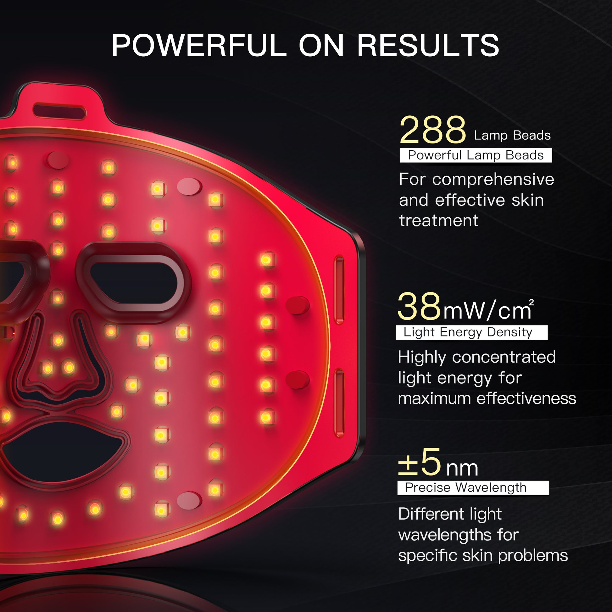 Iborria M226 LED FACE MASK