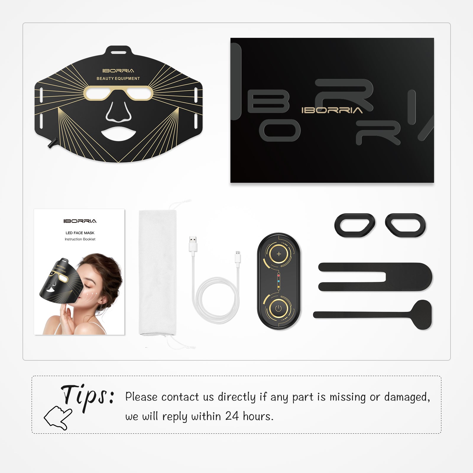 Iborria M226 LED FACE MASK
