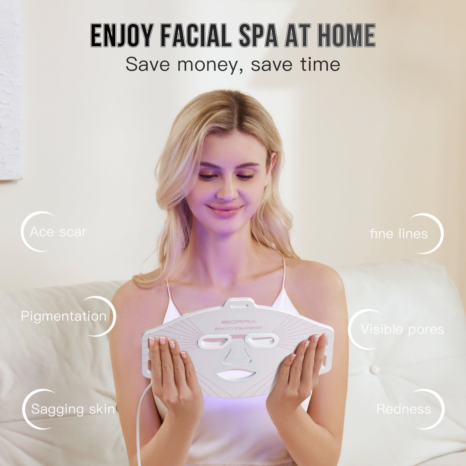 Iborria M226 LED FACE MASK