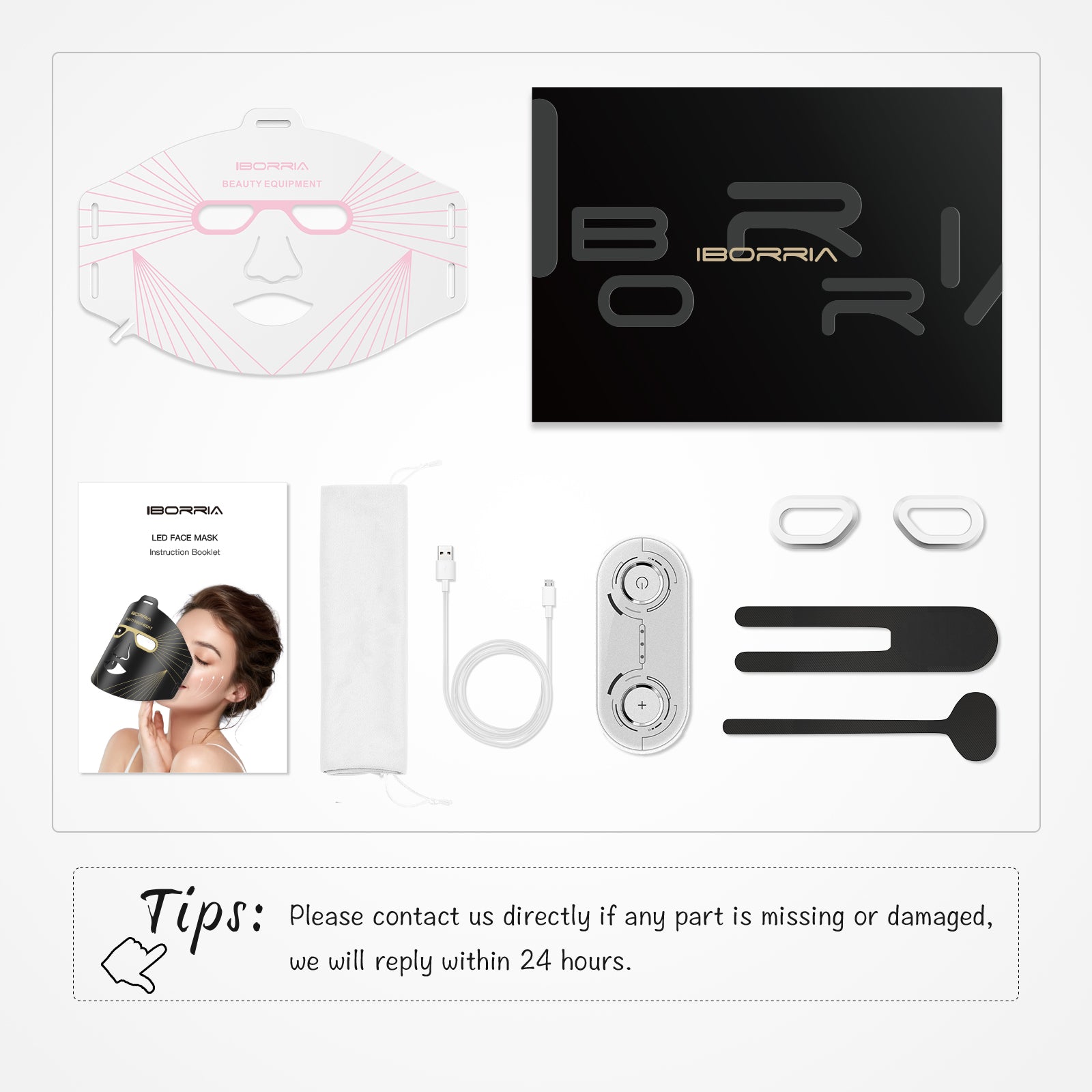 Iborria M226 LED FACE MASK