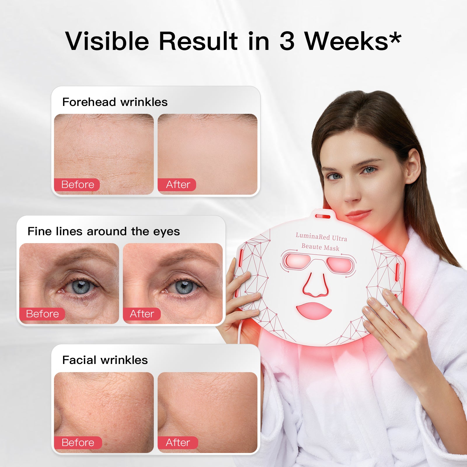 Iborria M226-A LED Light Therapy Mask