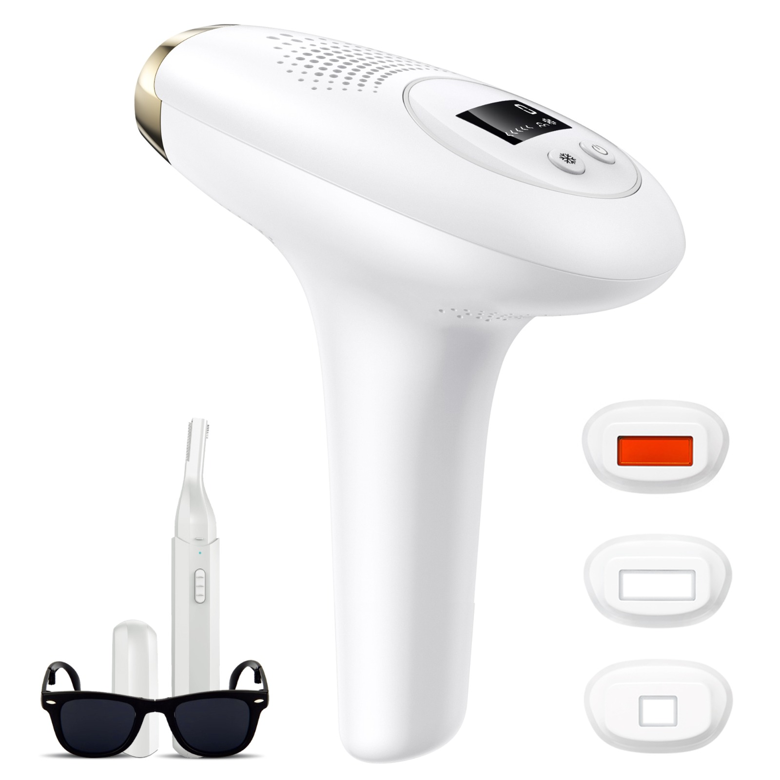 T1 Unlimited ICE Cold IPL Hair Removal with 4 replacement heads
