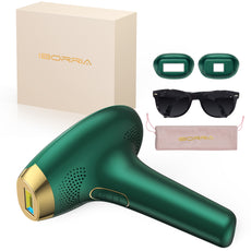 Iborria T1 Unlimited ICE Cold IPL Hair Removal with 2 replacement heads