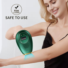 Iborria T1 Unlimited ICE Cold IPL Hair Removal with 2 replacement heads