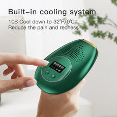 Iborria T1 Unlimited ICE Cold IPL Hair Removal with 2 replacement heads