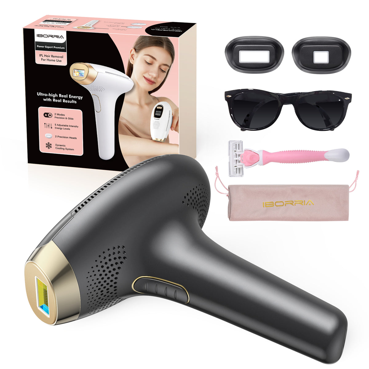 Iborria T2 Unlimited IPL Hair Removal – IBORRIA